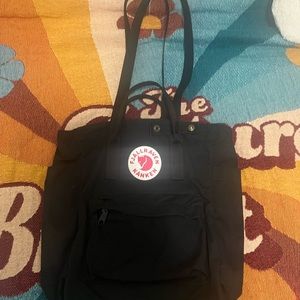 FjallRaven Kanken Black Tote Bag